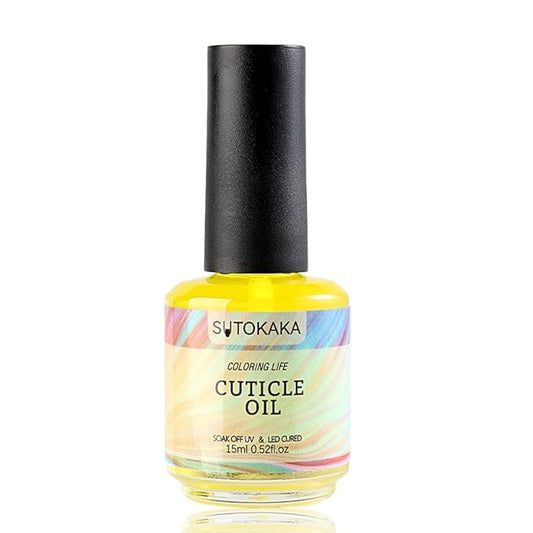 15ml Cuticle Oil, Nail & Cuticle Care Revitalizing Hydrating Oil with Jojoba Oil & Vitamin E for Repaired Thin Nails