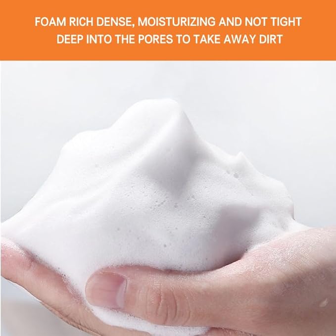 Turmeric Soap And Body Shimmer Oil Two Piece Set for Face & Body,Glitter Lotion Shimmer,2PCS Turmeric Soap Bar,Turmeric Soap for Face