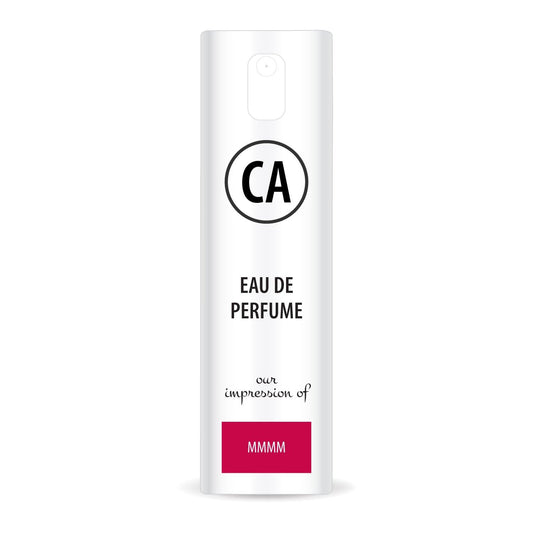 CA Perfume Impression of MMMM Unisex Eau De Parfum Vanilla Scent Long Lasting Unisex Fragrance Travel Size TSA Ready for Day and Night Wear 0.33 Fl Oz 10ml