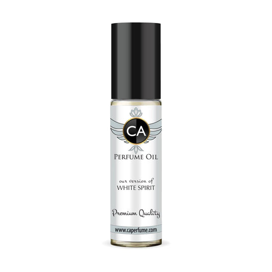 CA Perfume Impression of White Spirit for Women Fragrance Oil Floral Woody Musk Scent Long Lasting Perfumes for Women Travel Size TSA Ready Mini Parfum Body Oil Roll-on 0.33 Fl Oz 10ml