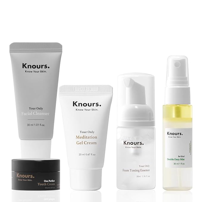 Knours. 5-Piece Complete Travel Kit