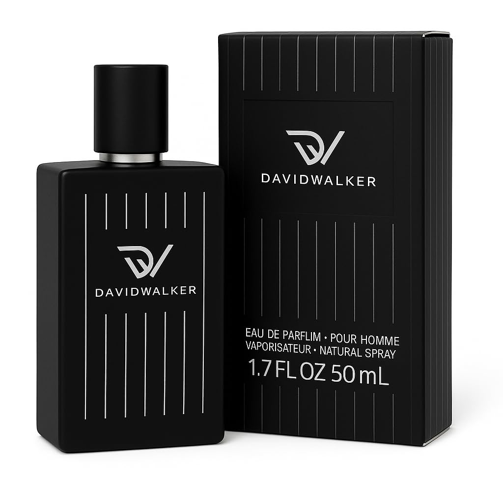David Walker Albert Perfume - Exclusive Masculine Collection | Bergamot, Lavender, Sicilian Lemon | Long-lasting Scent for men | 50ML/1.7Oz
