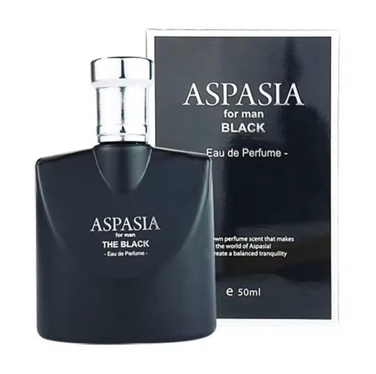 ASPASIA for man The Black Perfume - Eau De Parfum for Men's - Men's fragrance - Perfume for Masculine elegance - Sweet fragrance - 50 ml Made in Korea