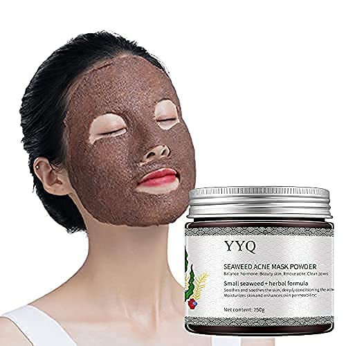 YYQ Seaweed Acne Mask Powder Natural Care Facial Treatments 250g