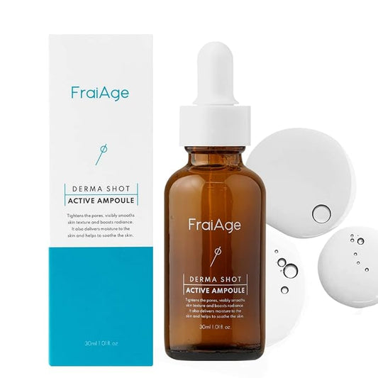 derma shot active ampoule 30 ml 1.01 fl oz_Skin Energy, Moisturizing, Calming,Pore Care, Hyaluronic Acid & Spicule serum, spicule from sea sponges &Hydrating Facial Serum,Korean Skincare.