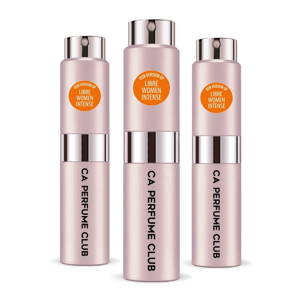 CA Perfume Impression of Libre Women Intense Amber Fougere Scent Long Lasting Perfumes for Women Eau De Parfum Travel Size Refillable Atomizer Spray 0.27 Fl Oz 8ml