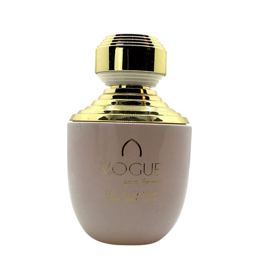 Vogue Eau de Parfum 3.4 oz - Fruity Floral Womens Perfume with Citrus Apple Praline Peony Cedar and Musk Accords loved for its long lasting trail and compliment catching aroma