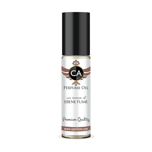 CA Perfume Impression of Ebene Fume Unisex Fragrance Oil Amber Woody Scent Long Lasting Perfumes for Women & Men Travel Size TSA Ready Mini Parfum Body Oil Roll-on 0.33 Fl Oz 10ml