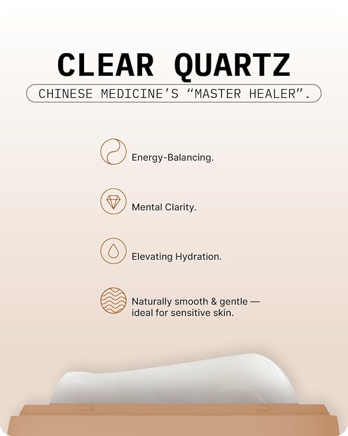 Cosmo LunaStone Gua Sha - Electric Face Massager & Body Scraper Tool - Premium Device for Facial Lifting, Skin Tightening, Jawline Sculpting, Puffiness & Myofascial Release, Acupressure (Terracotta)