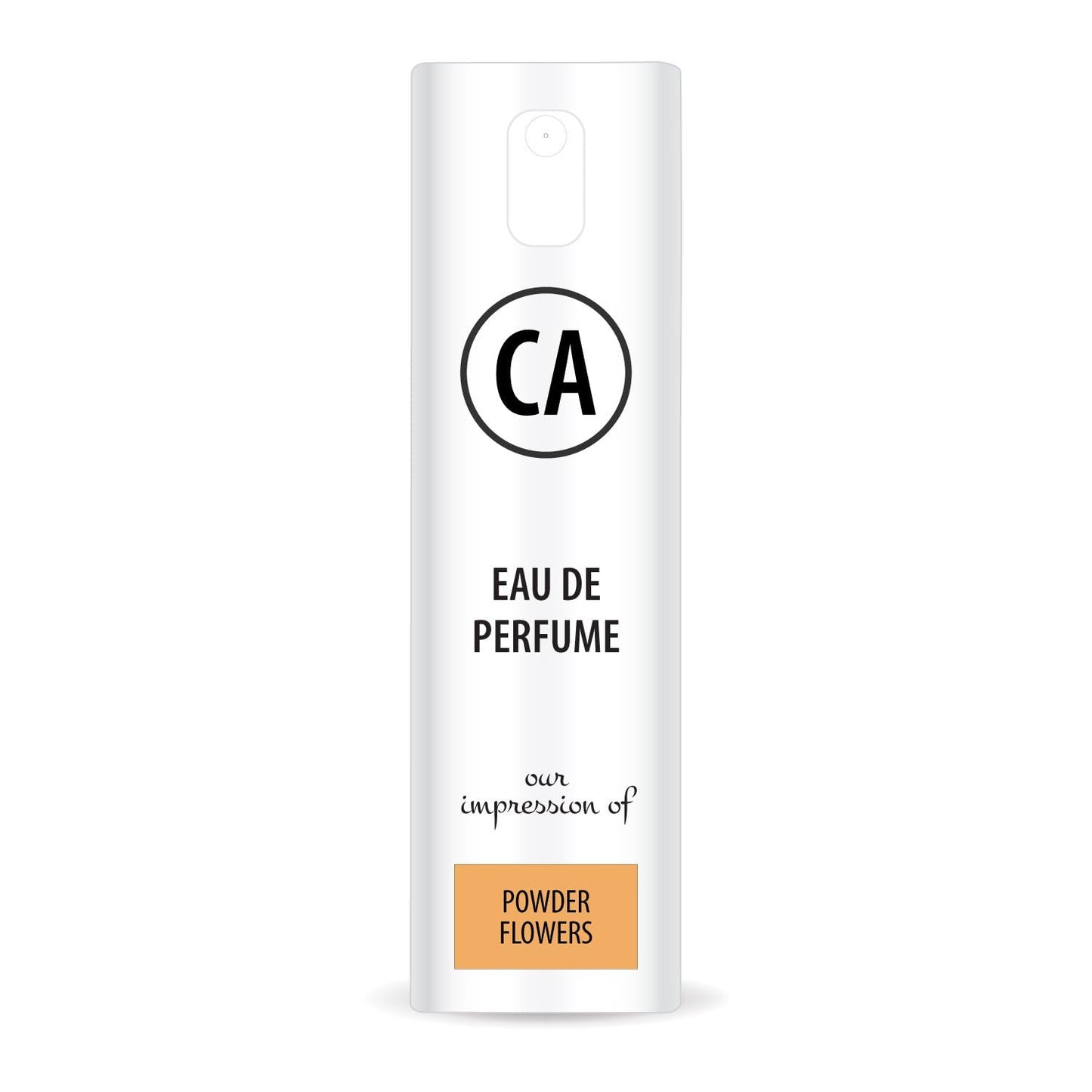 CA Perfume Impression of Powder Flowers for Women Eau De Parfum Floral Scent Long Lasting Perfumes for Women Travel Size TSA Ready for Day and Night Wear 0.33 Fl Oz 10ml