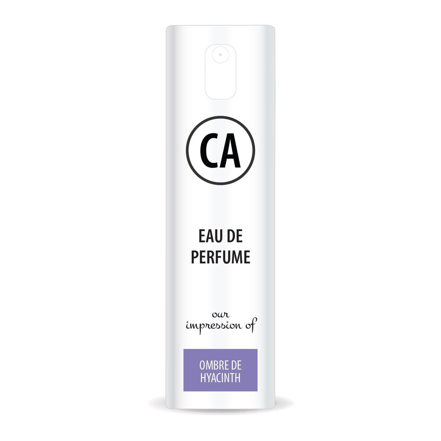 CA Perfume Impression of Ombre De Hyacinth Unisex Eau De Parfum Floral Scent Long Lasting Unisex Fragrance Travel Size TSA Ready for Day and Night Wear 0.33 Fl Oz 10ml