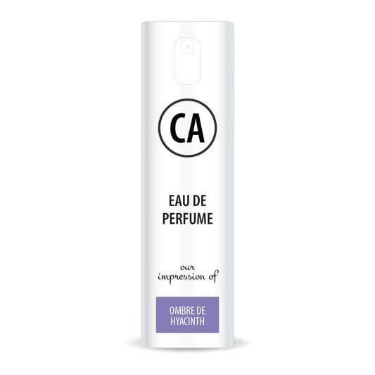 CA Perfume Impression of Ombre De Hyacinth Unisex Eau De Parfum Floral Scent Long Lasting Unisex Fragrance Travel Size TSA Ready for Day and Night Wear 0.33 Fl Oz 10ml