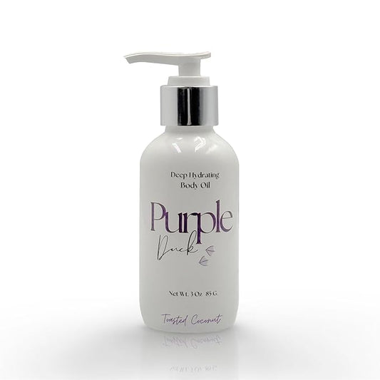 Hydrating Body Oil for Women | Lightweight All-Natural Moisturizing Oil | Fast-Absorbing Moisturizer | Scented Body Oil for Women - Toasted Coconut 3 Oz