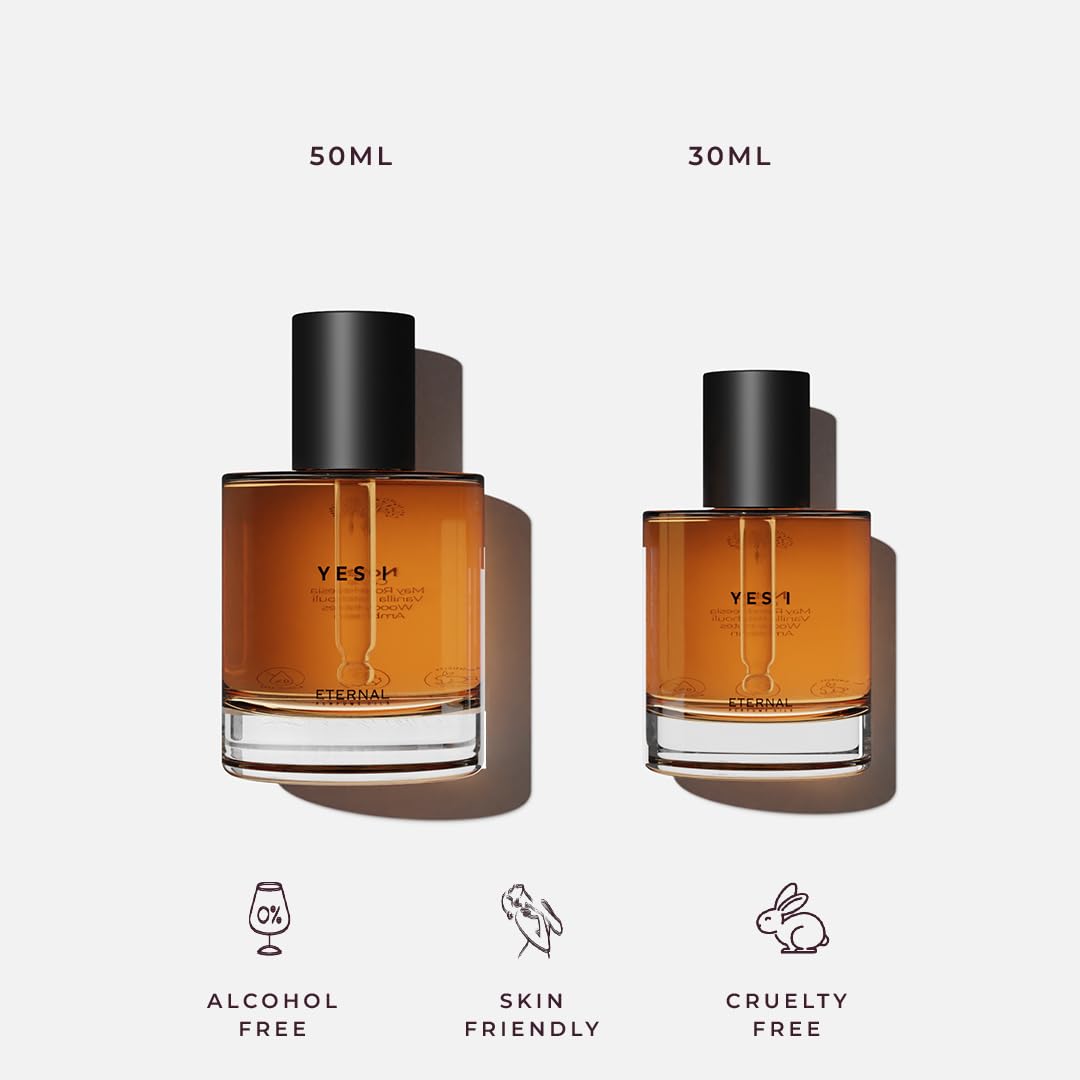 Yes I insp by Armani Si | Long Lasting Perfume Oil for Women – 50ml with Bonus 30ml Yes I (Pack of 2)