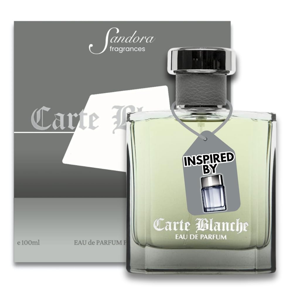 Perfume for Men – INSPIRED by A WORLD RENOWNED MEN’S PERFUME – Tangerine, Orange, Cassia, Sandalwood – Fresh, Aquatic, Confident, Long-Lasting Eau De Parfum 100ml (Sandalwood)