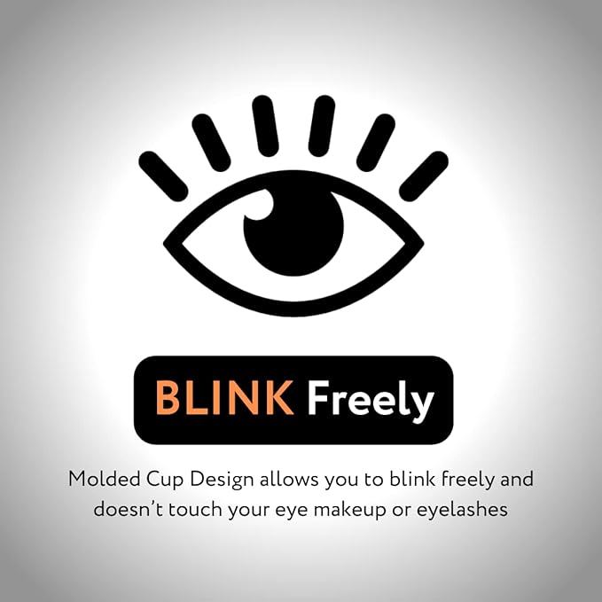 Sleep Mask - 3D Contour Sleep Mask with Earplug and Carrying Pouch