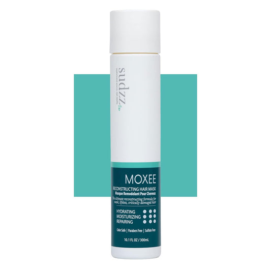 SUDZZFX Moxee Reconstructing - Hydrating Hair Mask - Deep Conditioner for Dry Damaged Hair Care - Provides Nourishment and Restores Weak, lifeless, Critically Damaged Hair 10.1 Fl Oz