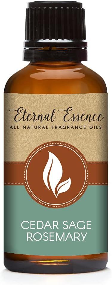 Eternal Essence Oils Cedar Sage Rosemary 30ml All Natural Fragrance Oil - for Candle, Soap Making, Aromatherapy, Diffusers, Home Care, & Humidifiers
