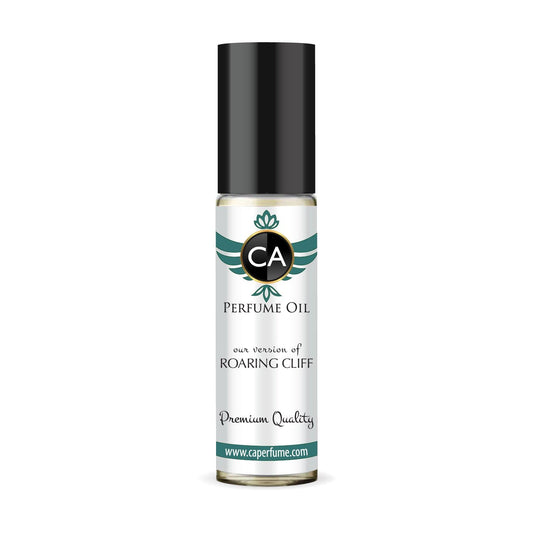 CA Perfume Impression of Roaring Cliff for Men Fragrance Oil Aromatic Spicy Scent Long Lasting Cologne for Men Travel Size TSA Ready Mini Parfum Body Oil Roll-on 0.33 Fl Oz 10ml