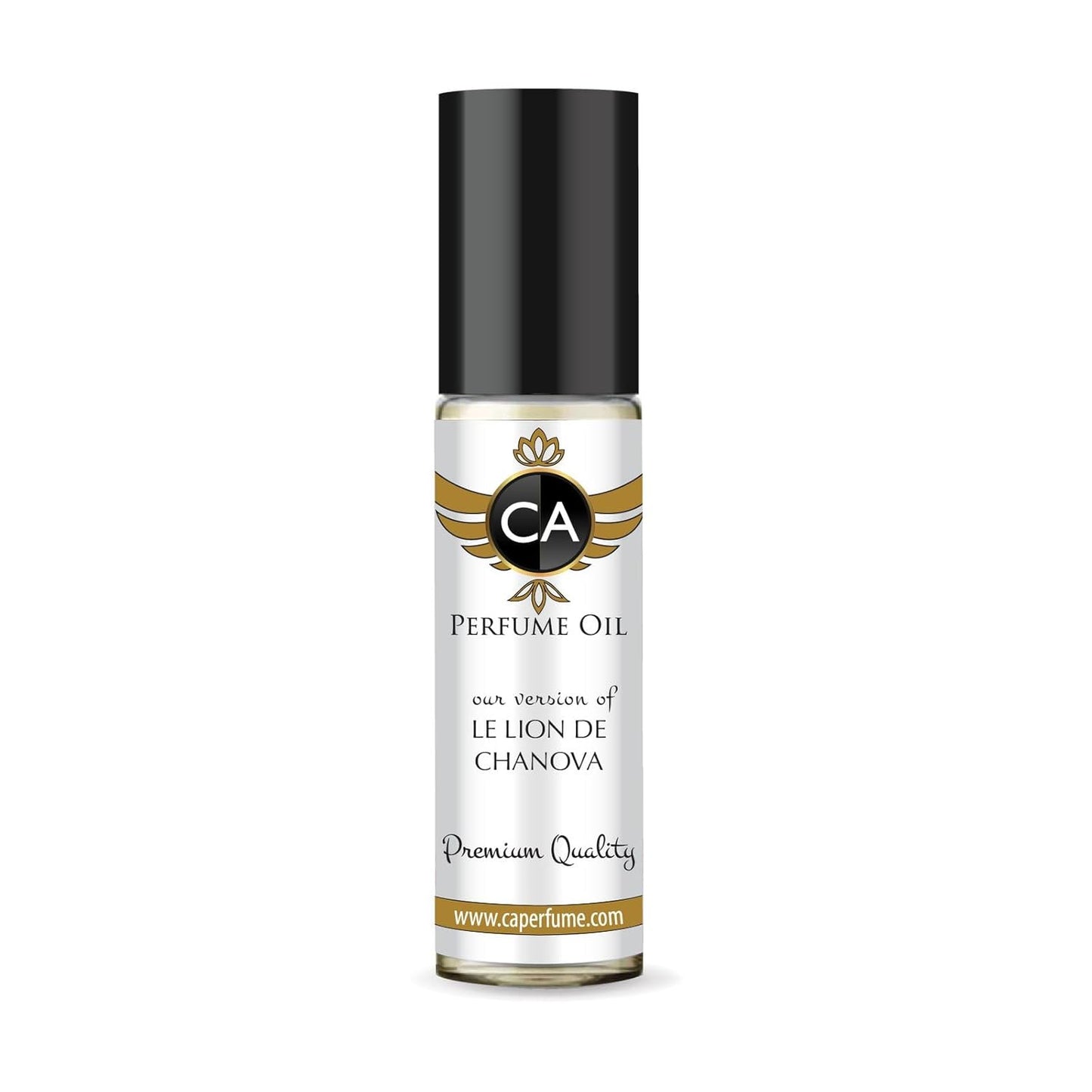 CA Perfume Impression of Le Lion De Chanova Unisex Fragrance Oil Oriental Scent Long Lasting Perfumes for Women & Men Travel Size TSA Ready Mini Parfum Body Oil Roll-on 0.33 Fl Oz 10ml
