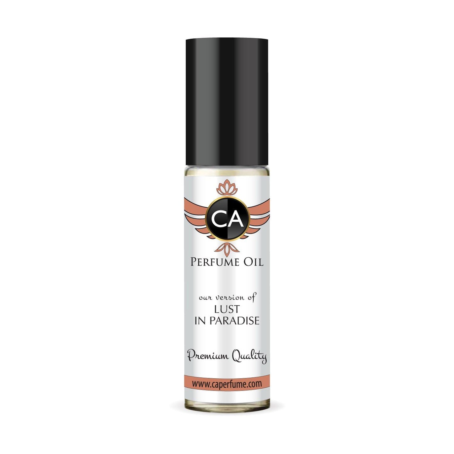 CA Perfume Impression of Lust In Paradise for Women Fragrance Oil Floral Woody Musk Scent Long Lasting Perfumes for Women Travel Size TSA Ready Mini Parfum Body Oil Roll-on 0.33 Fl Oz 10ml