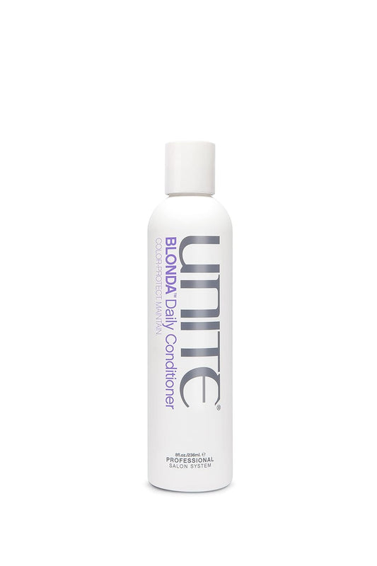 UNITE Hair – BLONDA Daily Conditioner – Purple Formula – Maintains Blonde, Hydrates, Protects, 8oz