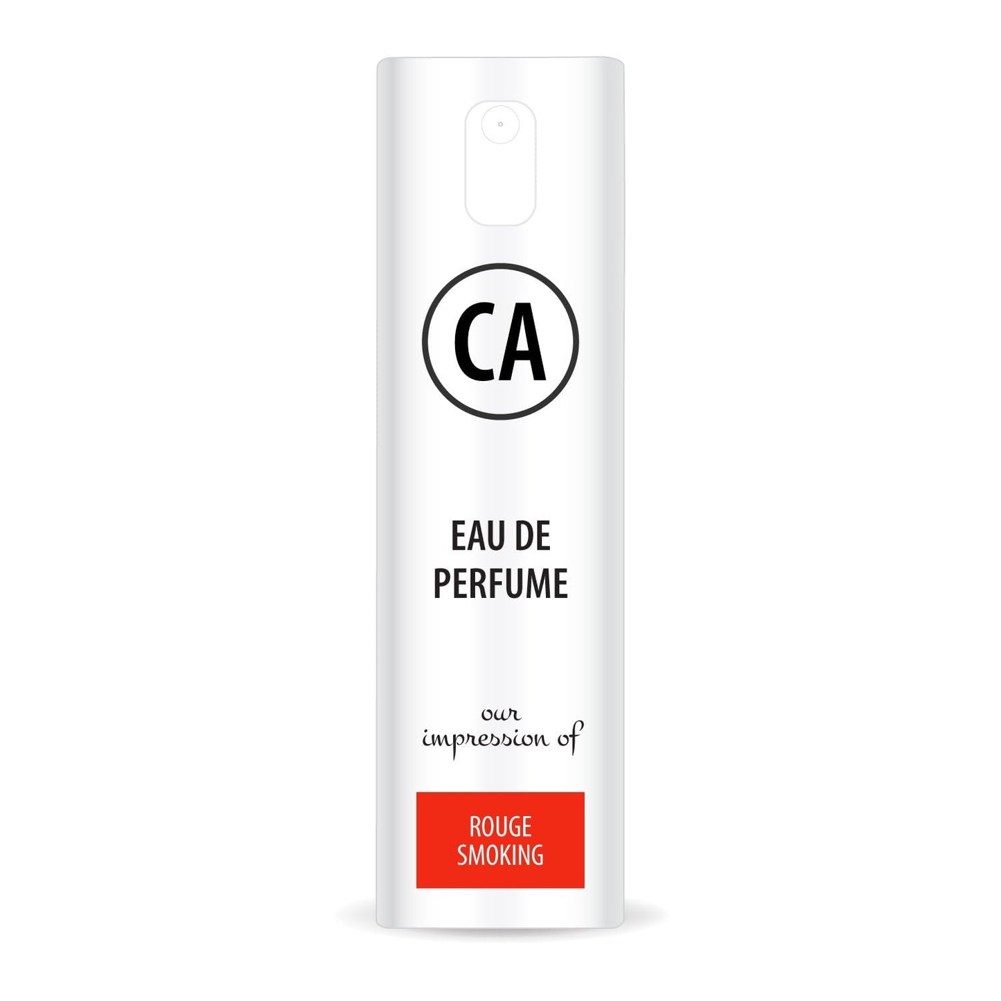 CA Perfume Impression of Rouge Smoking Unisex Eau De Parfum Amber Scent Long Lasting Unisex Fragrance Travel Size TSA Ready for Day and Night Wear 0.33 Fl Oz 10ml