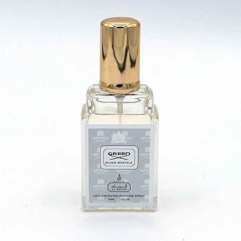 SILVER MONTALE Inspired by Creed Silver Mountain, 1.1 oz (30 mL) Eau De Parfum Spray, a fragrance that will leave a lasting impression by House of AL RIYAD Dubai