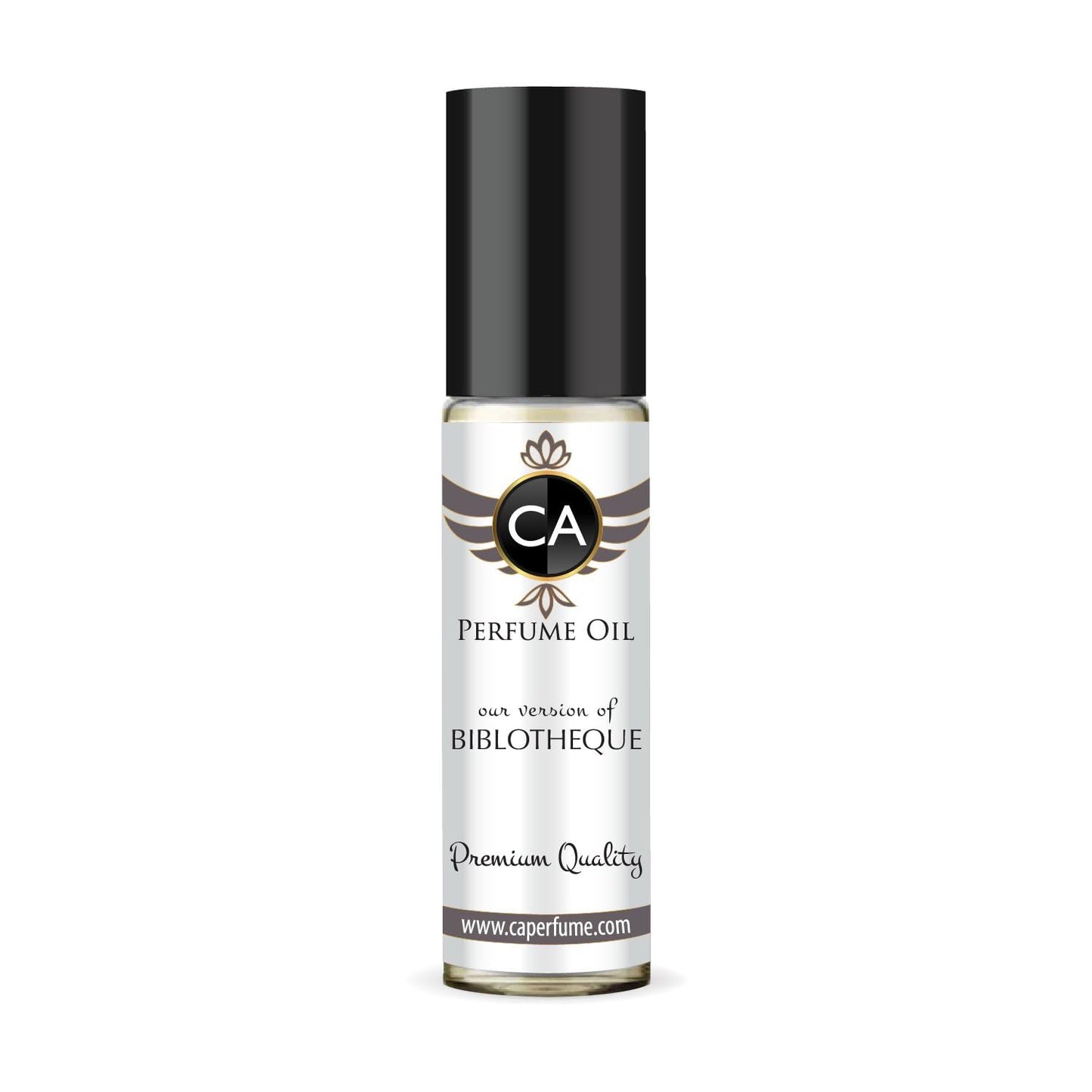 CA Perfume Impression of Biblotheque Unisex Eau De Parfum Floral Woody Musk Scent Long Lasting Unisex Fragrance Travel Size TSA Ready for Day and Night Wear 0.33 Fl Oz 10ml