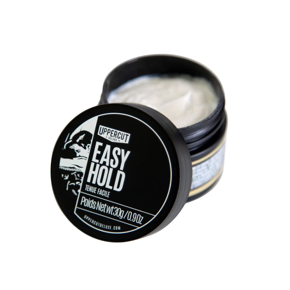 UPPERCUT DELUXE Easy Hold Midi, Hair Pomade For Men, Light Hold, Natural Finish Water-Based Pomade For Men Washes Out Easily, 0.9 oz / 30g