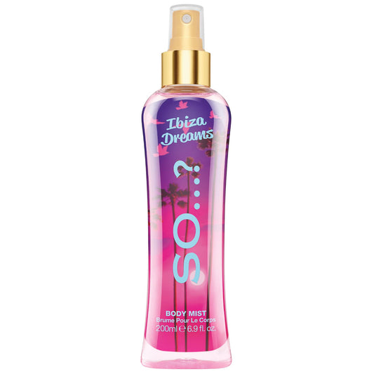 Ibiza Dreams Body Mist by So...? - Long-Lasting Perfume with Fruity, Floral Notes - Body Spray - Ideal Gifts for Women - 6.9 oz
