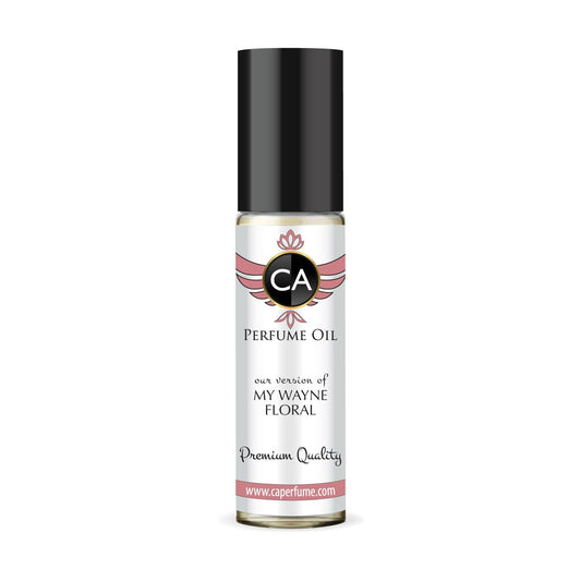 CA Perfume Impression of My Wayne Floral for Women Fragrance Oil Amber Floral Scent Long Lasting Perfumes for Women Travel Size TSA Ready Mini Parfum Body Oil Roll-on 0.33 Fl Oz 10ml