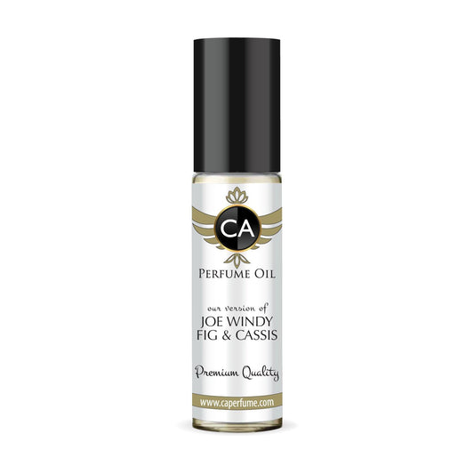 CA Perfume Impression of Joe Windy Fig & Cassis Unisex Eau De Parfum Woody Floral Musk Scent Long Lasting Unisex Fragrance Travel Size TSA Ready for Day and Night Wear 0.33 Fl Oz 10ml
