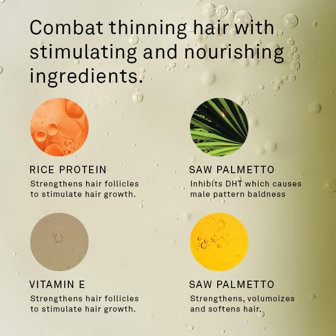 Hawthorne Thicker Hair Shampoo and Conditioner Set. Men’s All Natural Shampoo and Conditioner Set with Thickening Shampoo and Everyday Conditioner. Sulfate Free, Paraben Free. 8 Fl Oz Each.