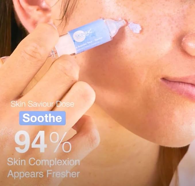 Inc Saviour Dose Soothe Care Set - Hydration Kit with Serum Booster and Deepsea Hydrating Mask for Plump, Replenished