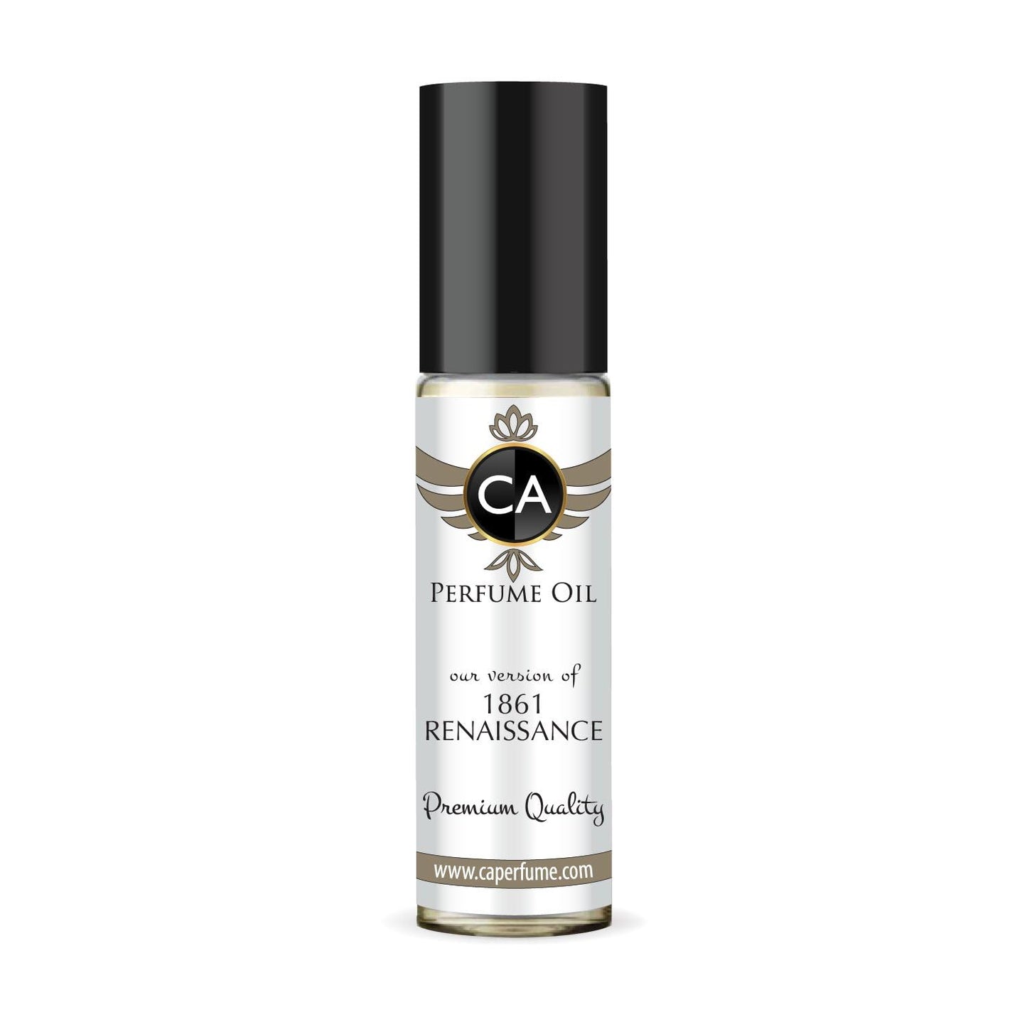 CA Perfume Impression of 1861 Renaissance Unisex Fragrance Oil Citrus Aromatic Scent Long Lasting Perfumes for Women & Men Travel Size TSA Ready Mini Parfum Body Oil Roll-on 0.33 Fl Oz 10ml