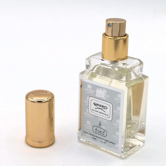 SILVER MONTALE Inspired by Creed Silver Mountain, 1.1 oz (30 mL) Eau De Parfum Spray, a fragrance that will leave a lasting impression by House of AL RIYAD Dubai