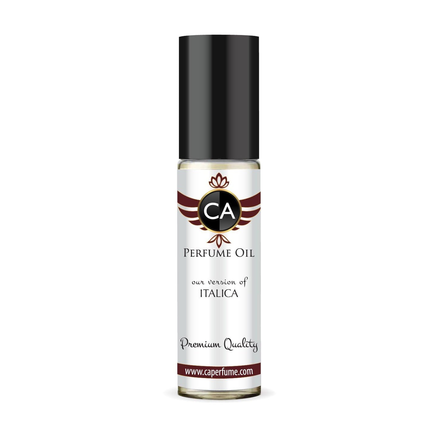 CA Perfume Impression of Italica Unisex Fragrance Oil Amber Woody Scent Long Lasting Perfumes for Women & Men Travel Size TSA Ready Mini Parfum Body Oil Roll-on 0.33 Fl Oz 10ml
