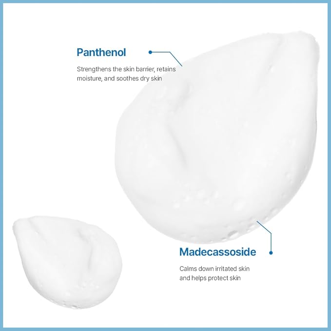 ETUDE SoonJung pH 6.5 Whip Cleanser 8.45 fl.oz (250ml) | Non Comedogenic & Hypoallergenic Soft Bubble Facial Wash for Sensitive Skin | Fragrance-Free & Low-pH Vegan Facial Cleansing Foam | K-Beauty