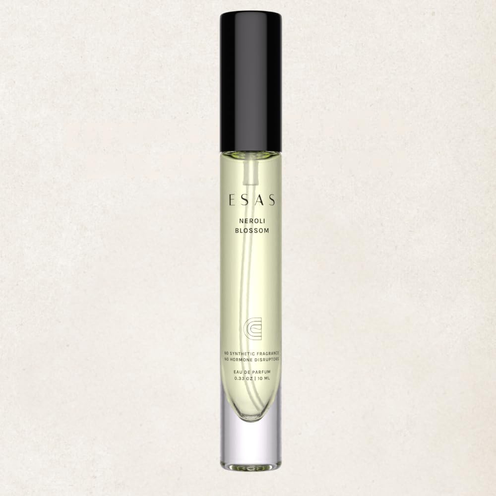 ESAS NYC Neroli Blossom – Organic Perfume Mist, MADESAFE® – BRIGHT | AIRY | WARM – 0.33 oz Fragrance EDP