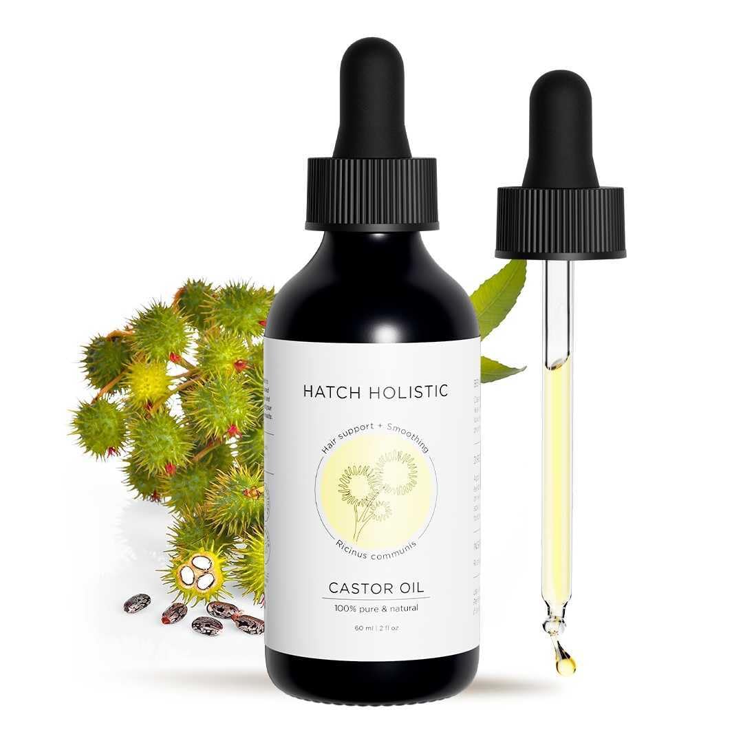 2 fl oz Castor Oil 100% Pure, Cold-Pressed & Unrefined | Hair Growth Support, Smoothing & Skin Hydration | Treats Fine Lines, Acne & Scars | Vegan, Paraben-Free