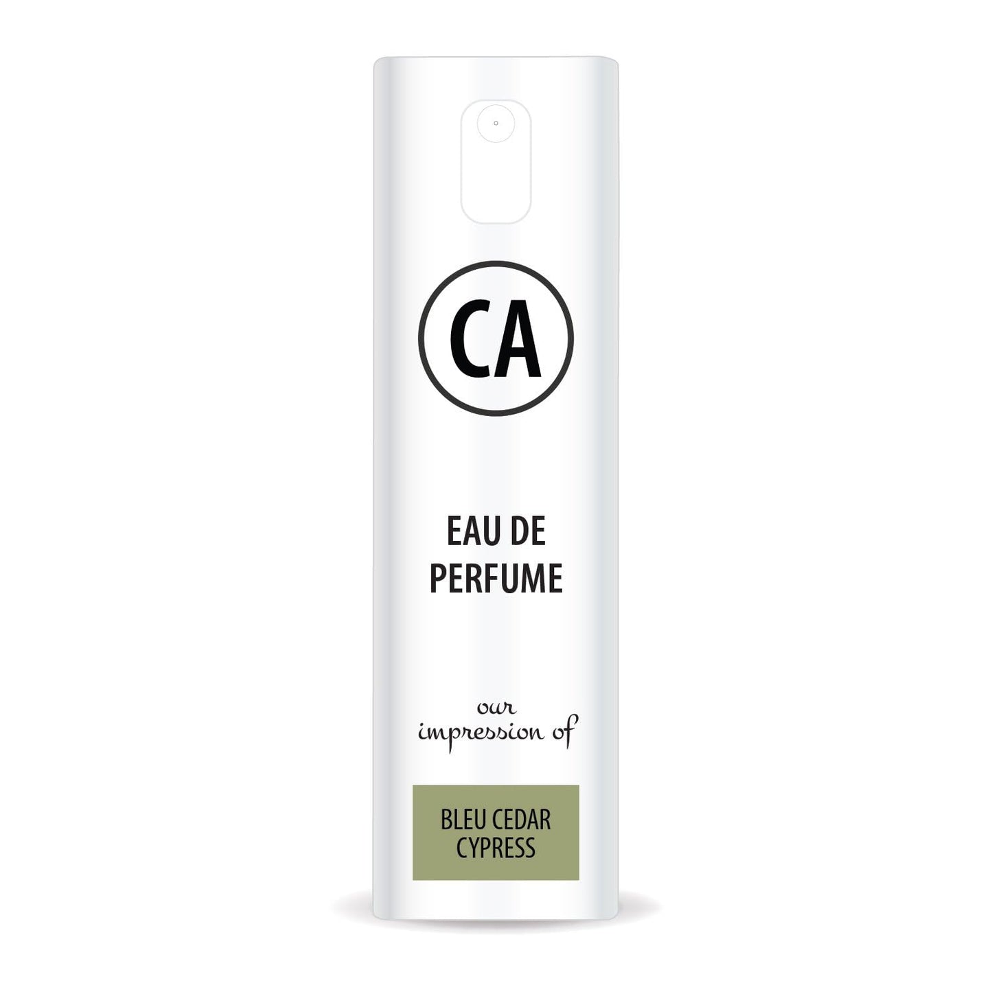 CA Perfume Impression of Bleu Cedar Cypress Unisex Eau De Parfum Woody Aromatic Scent Long Lasting Unisex Fragrance Travel Size TSA Ready for Day and Night Wear 0.33 Fl Oz 10ml