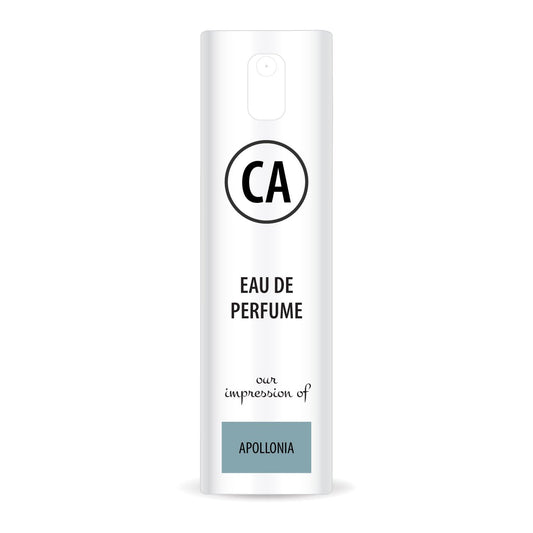 CA Perfume Impression of Apollonia Unisex Eau De Parfum Floral Scent Long Lasting Unisex Fragrance Travel Size TSA Ready for Day and Night Wear 0.33 Fl Oz 10ml