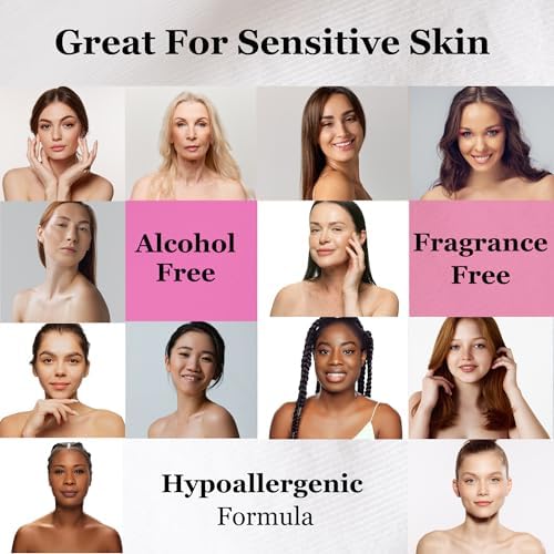 mivida 60 Count Individually Wrapped Makeup Remover Wipes With Vitamin E | Fragrance-Free, Alcohol-Free Hypoallergenic single make up removing wipes | Hotel Travel Size Toiletries