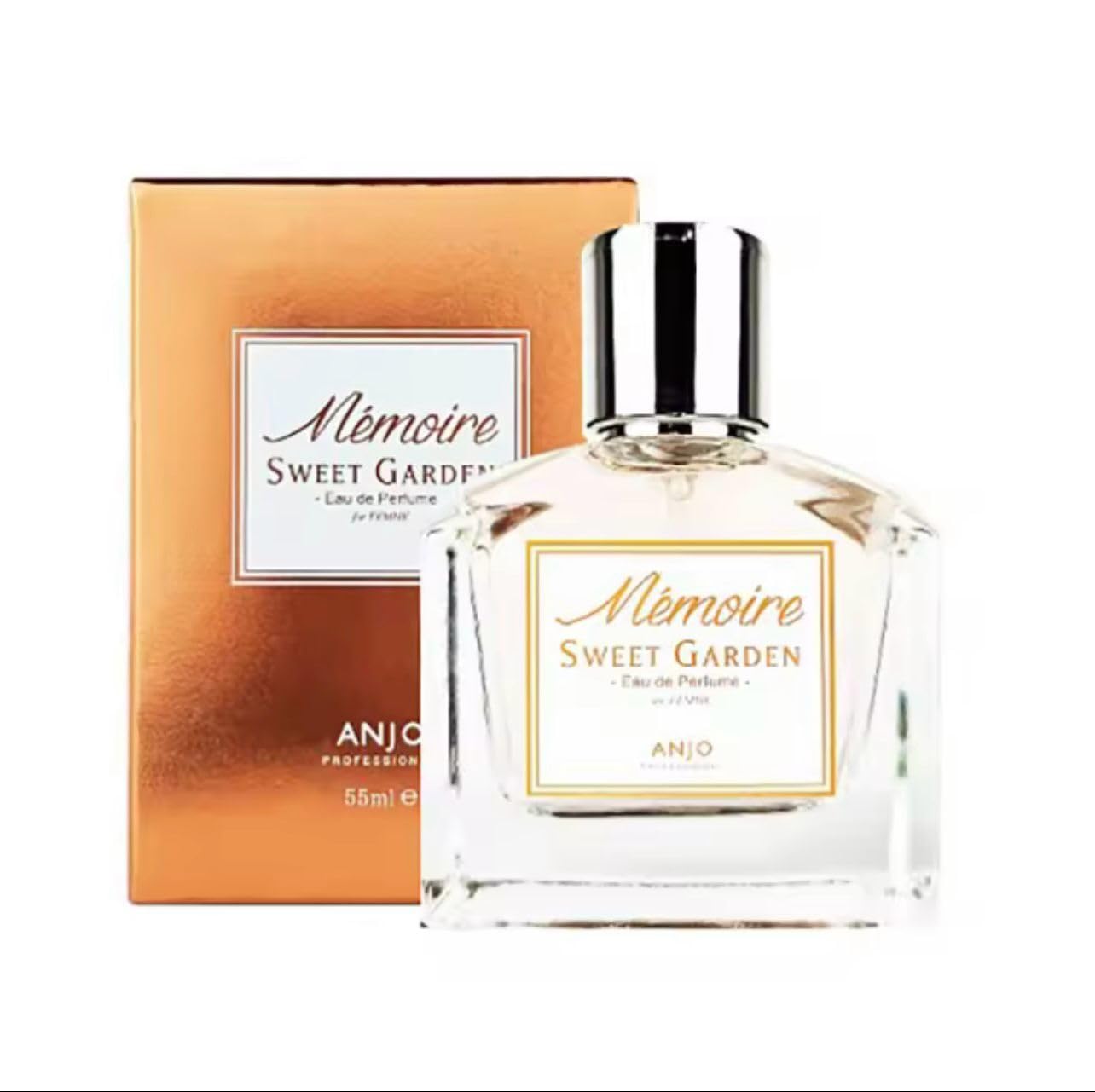 ANJO. MEMOIRE SWEET GARDEN Perfume - Eau De Parfum for Womem - Women's fragrance - Perfume for feminine elegance - Korean beauty perfume - Sweet fragrance - 50 ml Made in Korea