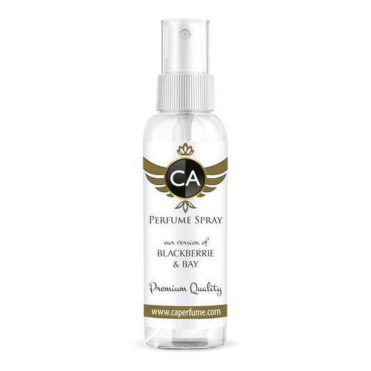 CA Perfume Eco Refill Impression of Blackberrie & Bay For Women EDP Perfume Concentrated Long Lasting Eau de Parfum Spray Refillable Atomizer Bottle 2 Fl Oz/60ml-X1