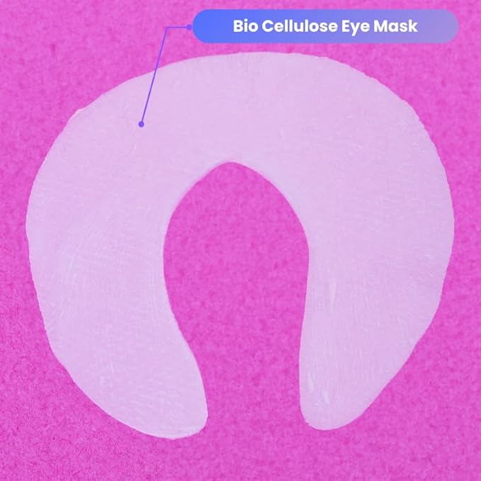 masque BAR Firming 360 Degree Bio Cellulose Retinol Eye Mask - Anti-Wrinkle Eye Patches with Collagen, Peptides, and Hyaluronic Acid - Korean Eye Mask for Skin Firming & Plumping (6pk)