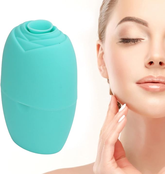 gernie Facial Ice Roller, Facial Ice Cube, Relieve Sensitivity, Wearproof, Multifunctional, Compact and Portable for Eyes (Green)