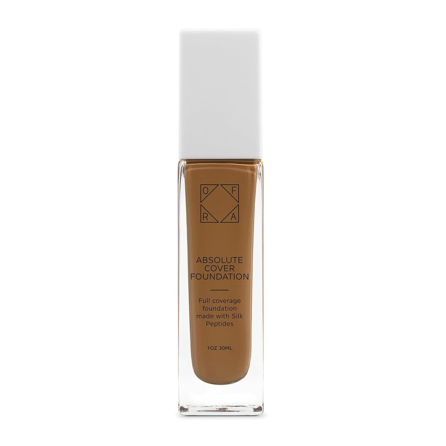 Absolute Cover Foundation #8 | Liquid Medium Coverage Foundation with Natural FInish | Oil-Free Face Makeup | Medium Tan-Deep Shade with Neutral Undertone | 1oz/30ml
