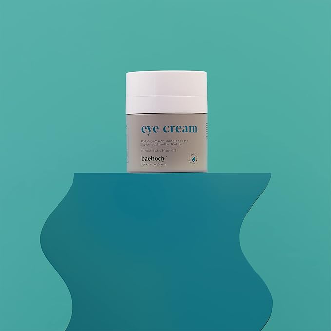 Baebody Critically Acclaimed Eye Cream - Anti Aging Under Eye Cream for Dark Circles - Nourishing Eye Cream for Puffiness and Bags Under Eyes - Day & Night Moisturizer Eye Cream, 1.7 oz